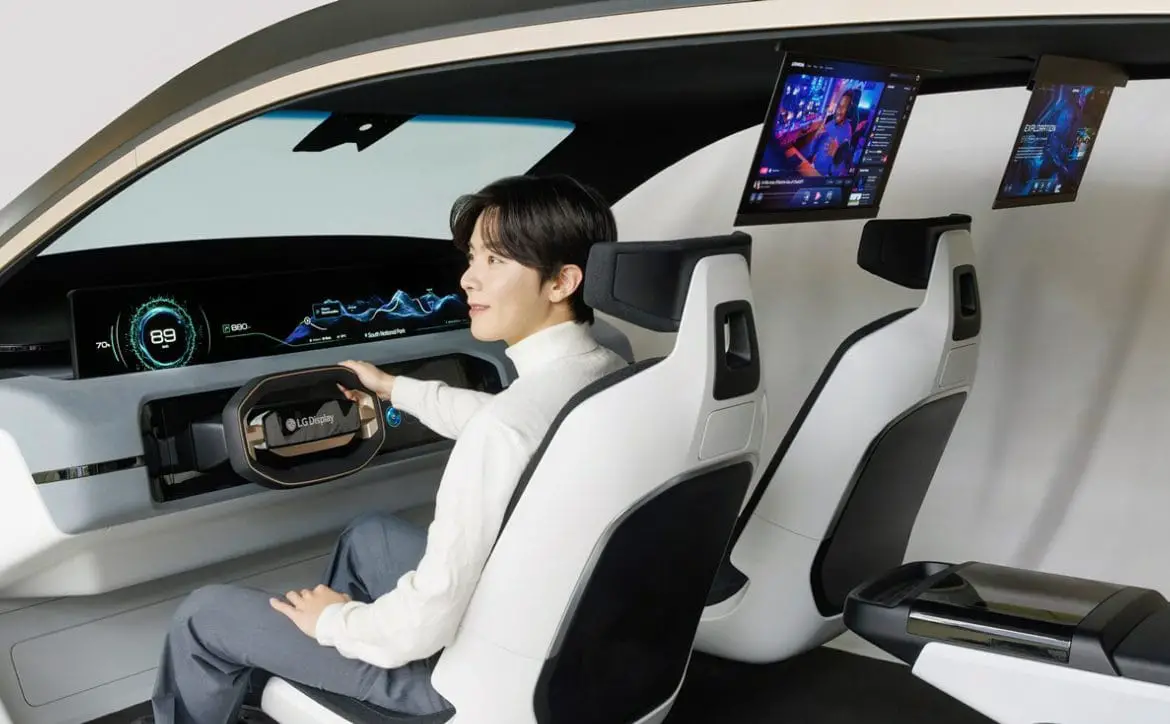 LG Display announces automotive display solutions optimized for SDVs CES 2024