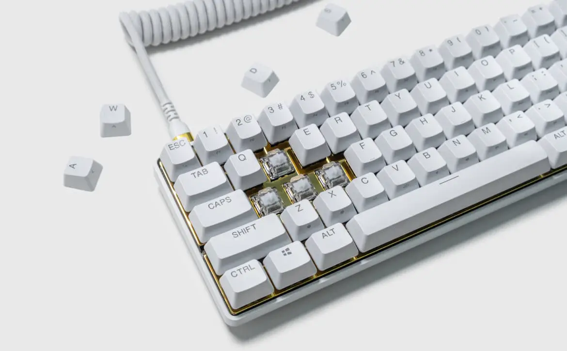 SteelSeries announces the Apex Pro Mini, a limited-edition White x Gold keyboard