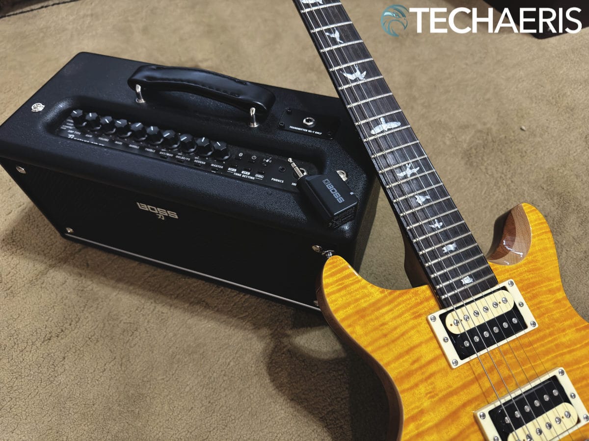 BOSS Katana Air EX review: Next-level portable desktop guitar amplification