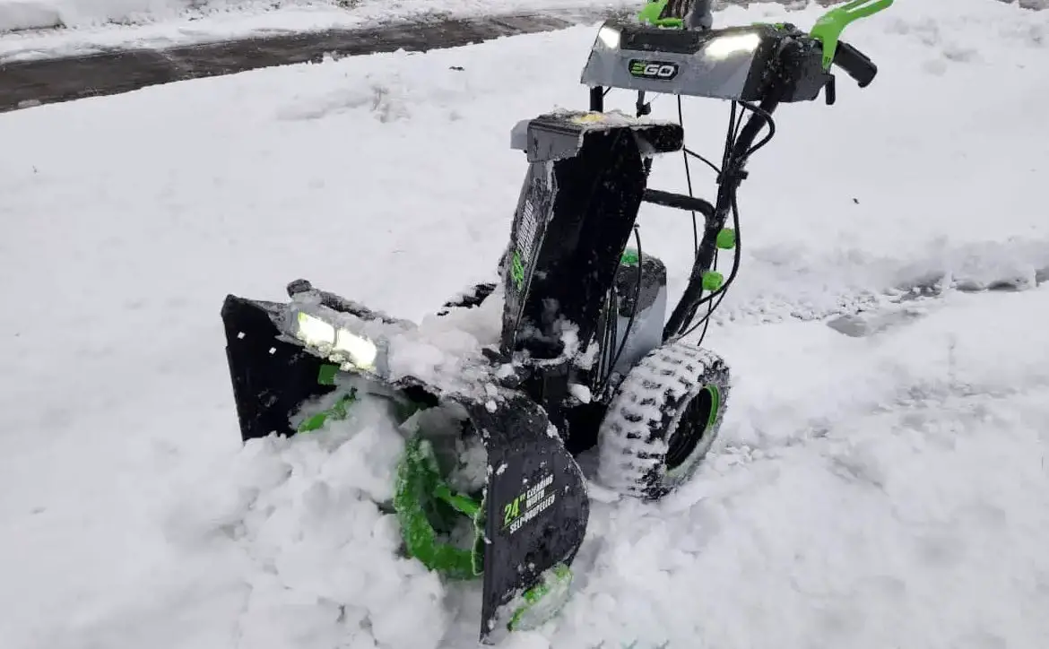 EGO Power+ 24 in. Self-Propelled 2-Stage XP Snow Blower Review- Right size, slightly pricey