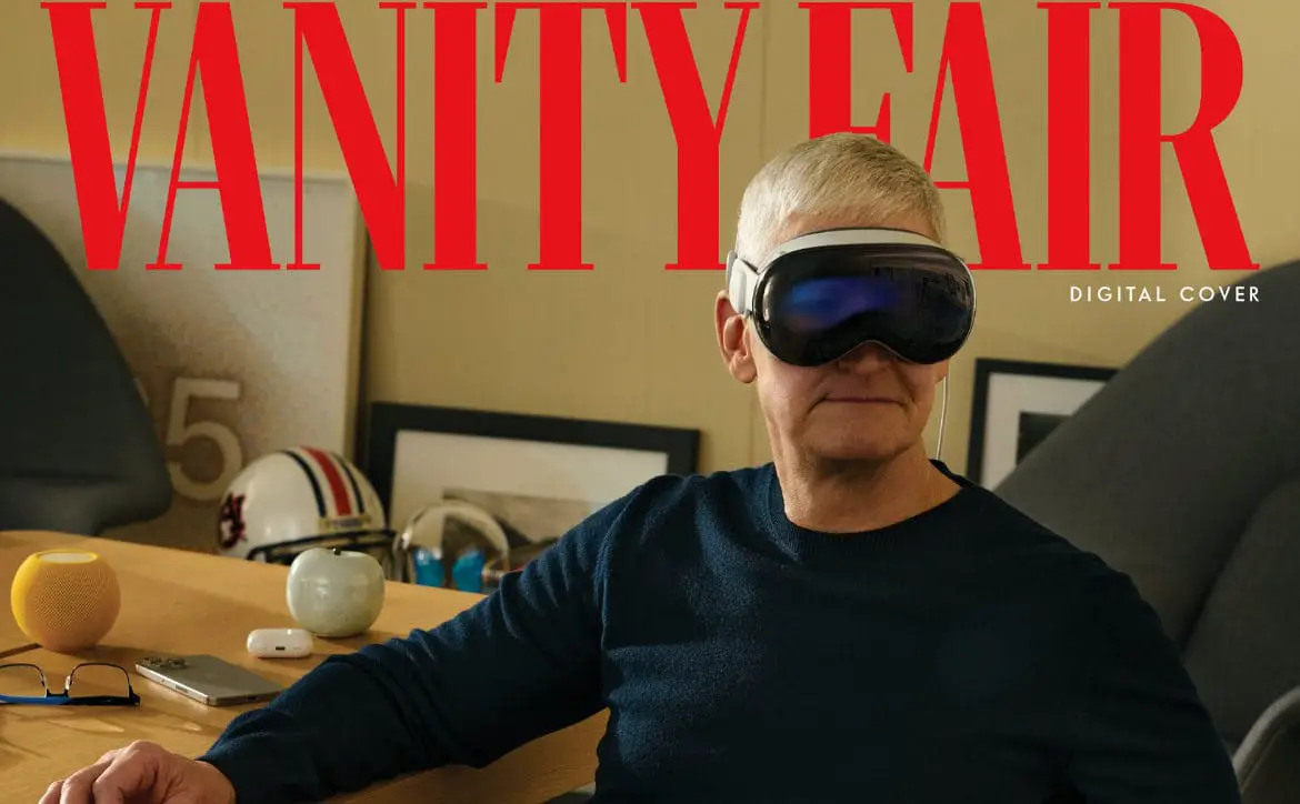Vanity Fair cover Apple Vision Pro
