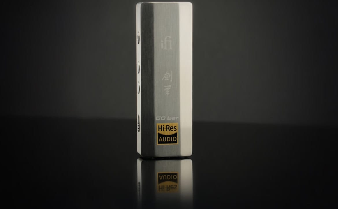 The iFi Audio GO Bar Kensei is the world's first ultraportable DAC with K2HD tech