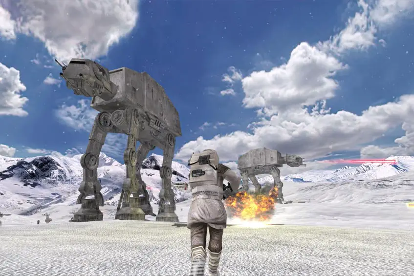 Battle AT-ATs and more on Hoth in STAR WARS: Battlefront Classic Collection