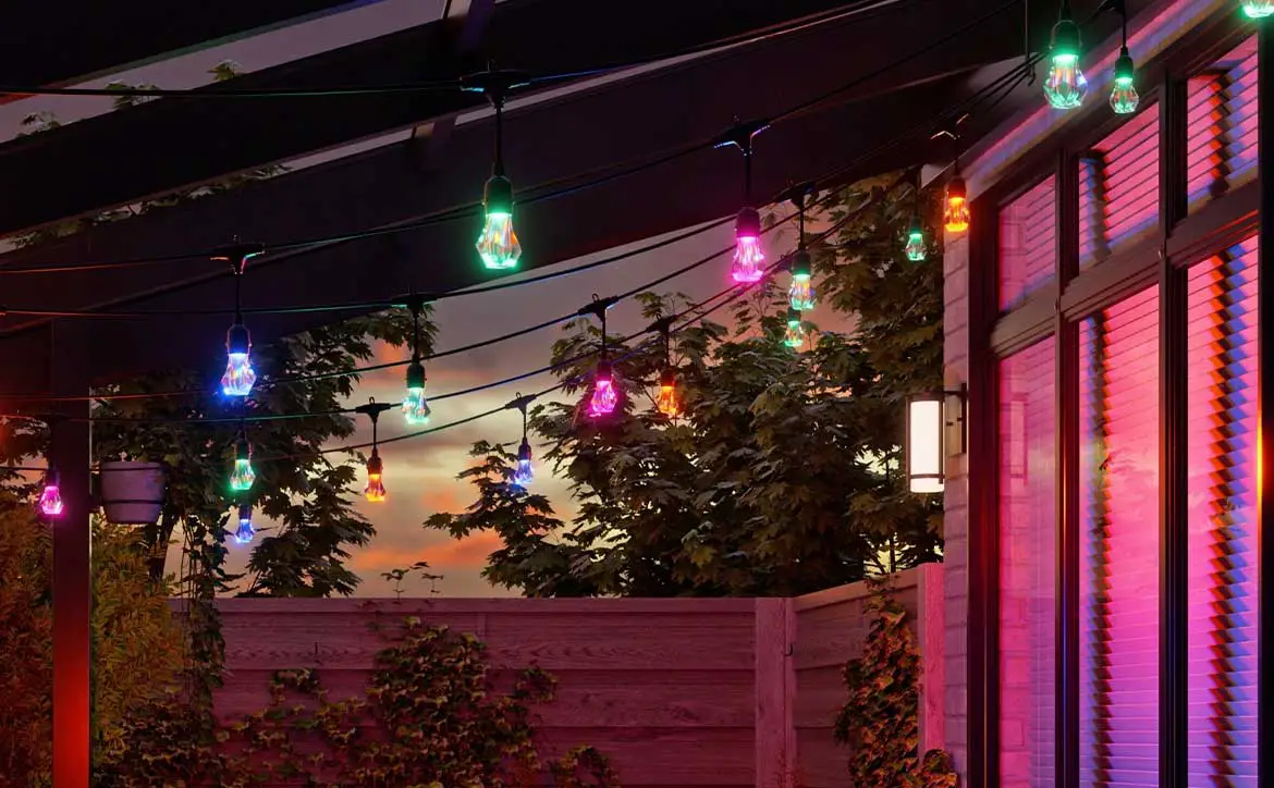 Nanoleaf heads outdoors with distinctly shaped outdoor lights