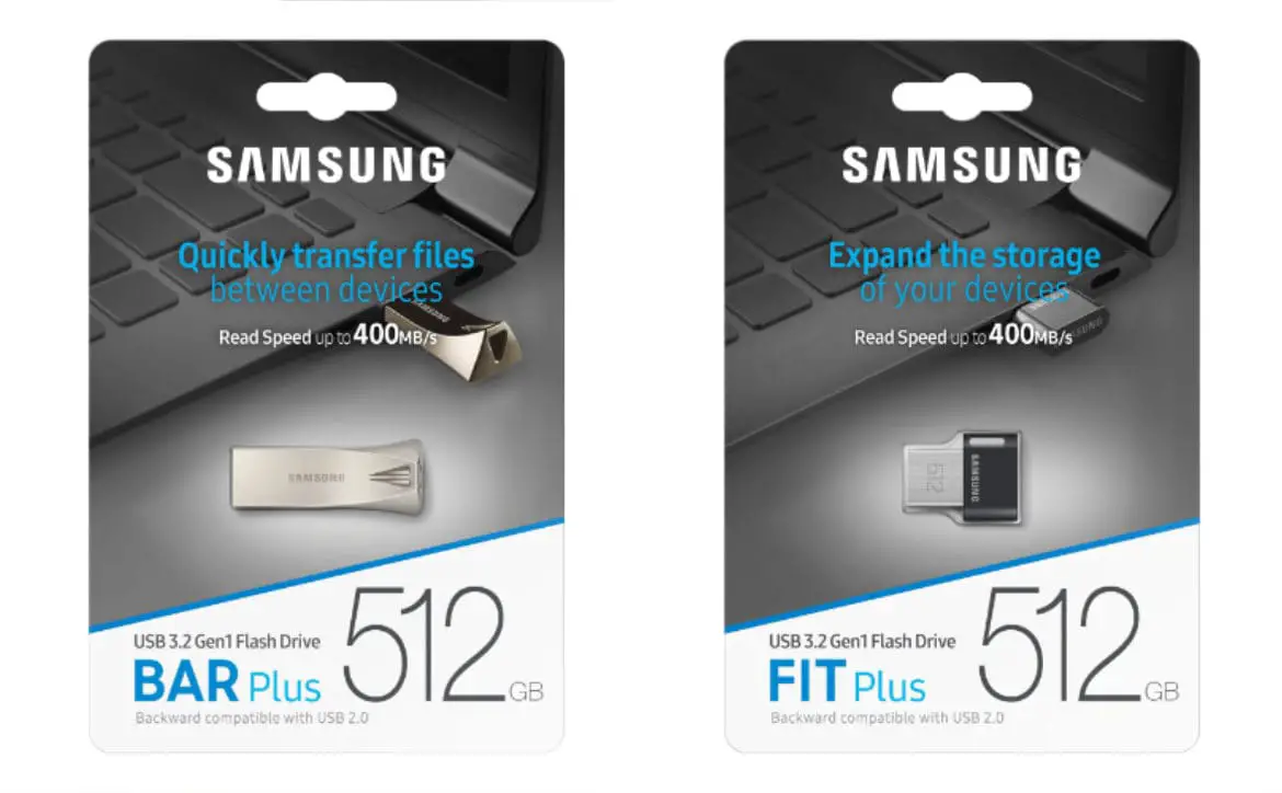 New Samsung Flash Drives