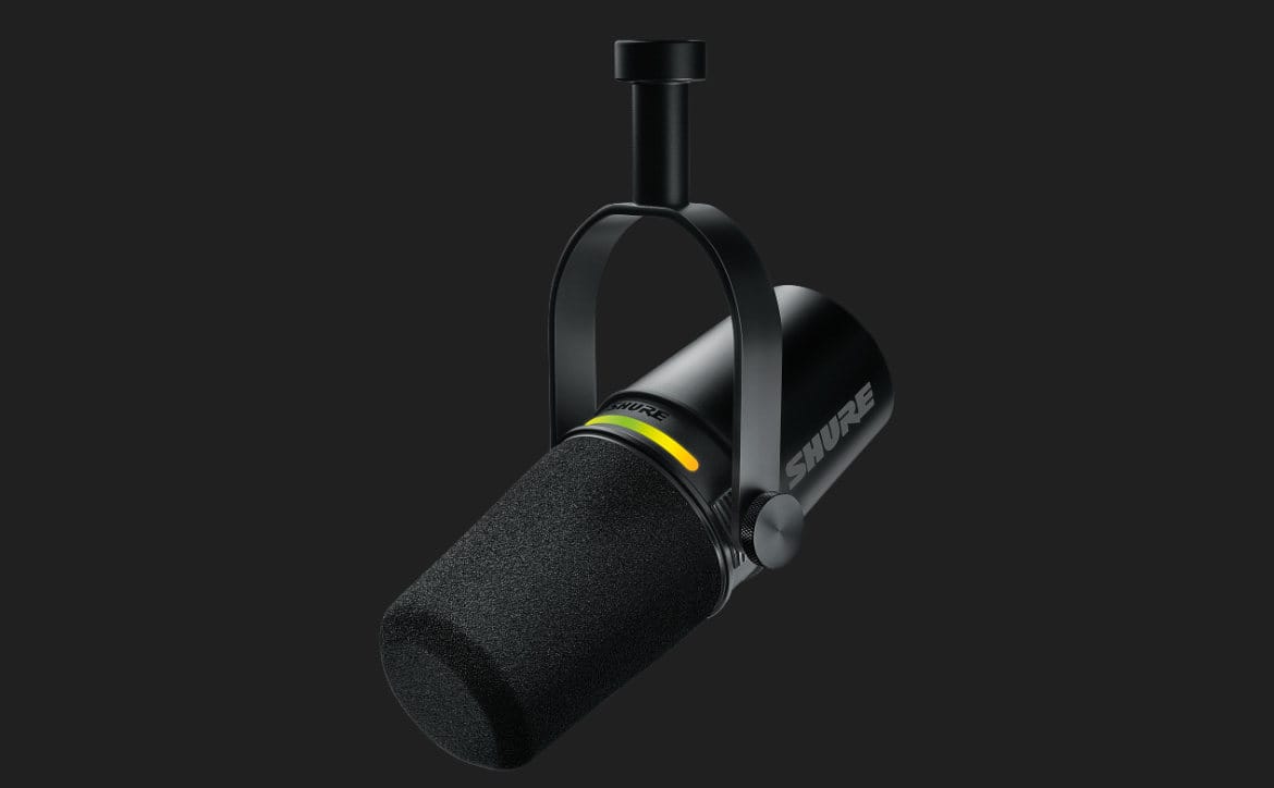 Shure announces its new MV7+ USB-C microphone