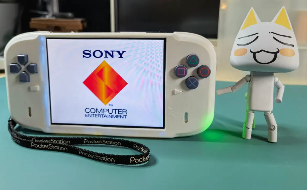 Someone built a PlayStation 1 Portable