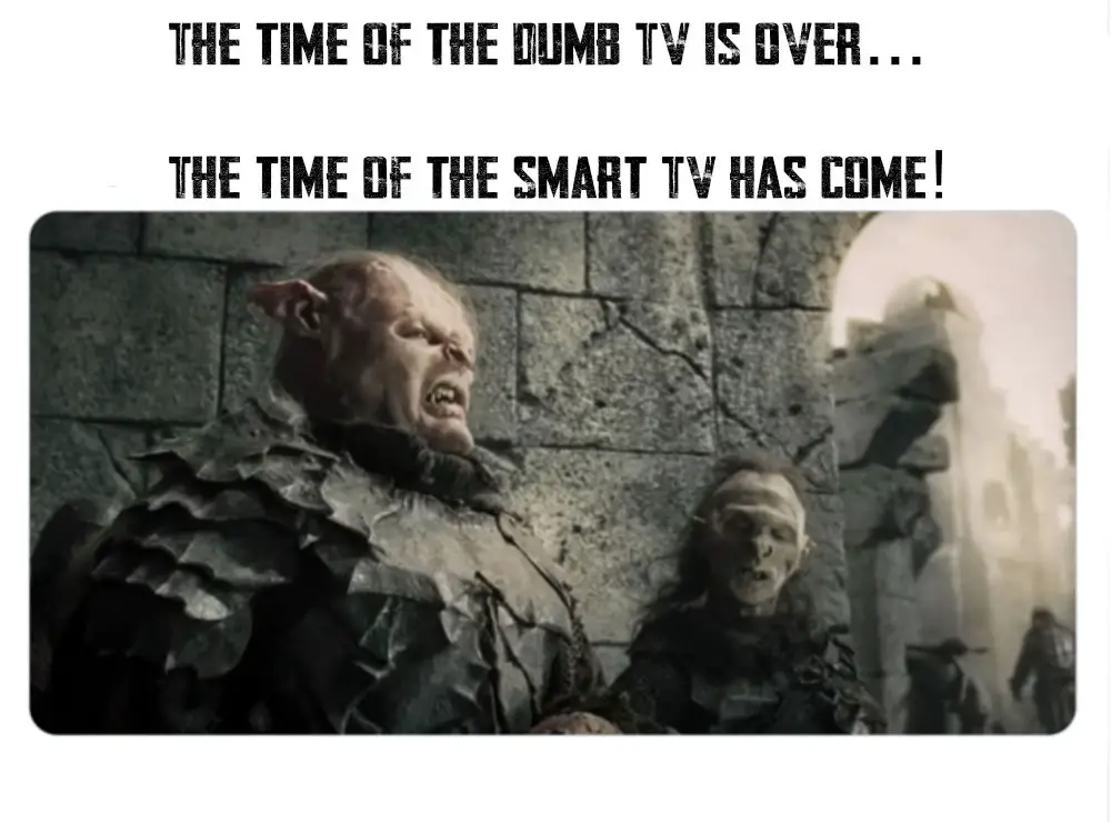 The time of the dumb tv has come