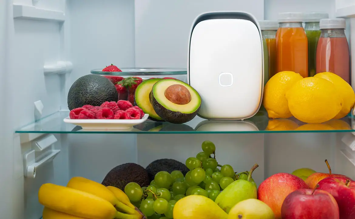The Shelfy smart fridge device can keep food fresher longer