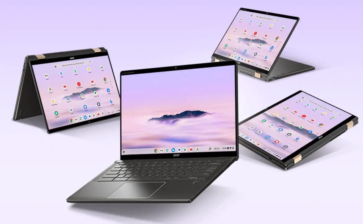 Acer announces premium Chromebook Plus laptops