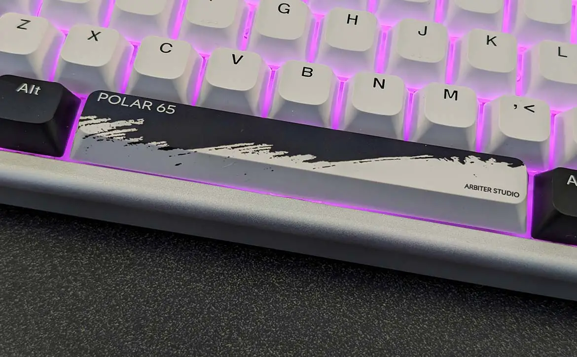 The Arbiter Polar 65 Magnetic Gaming Keyboard