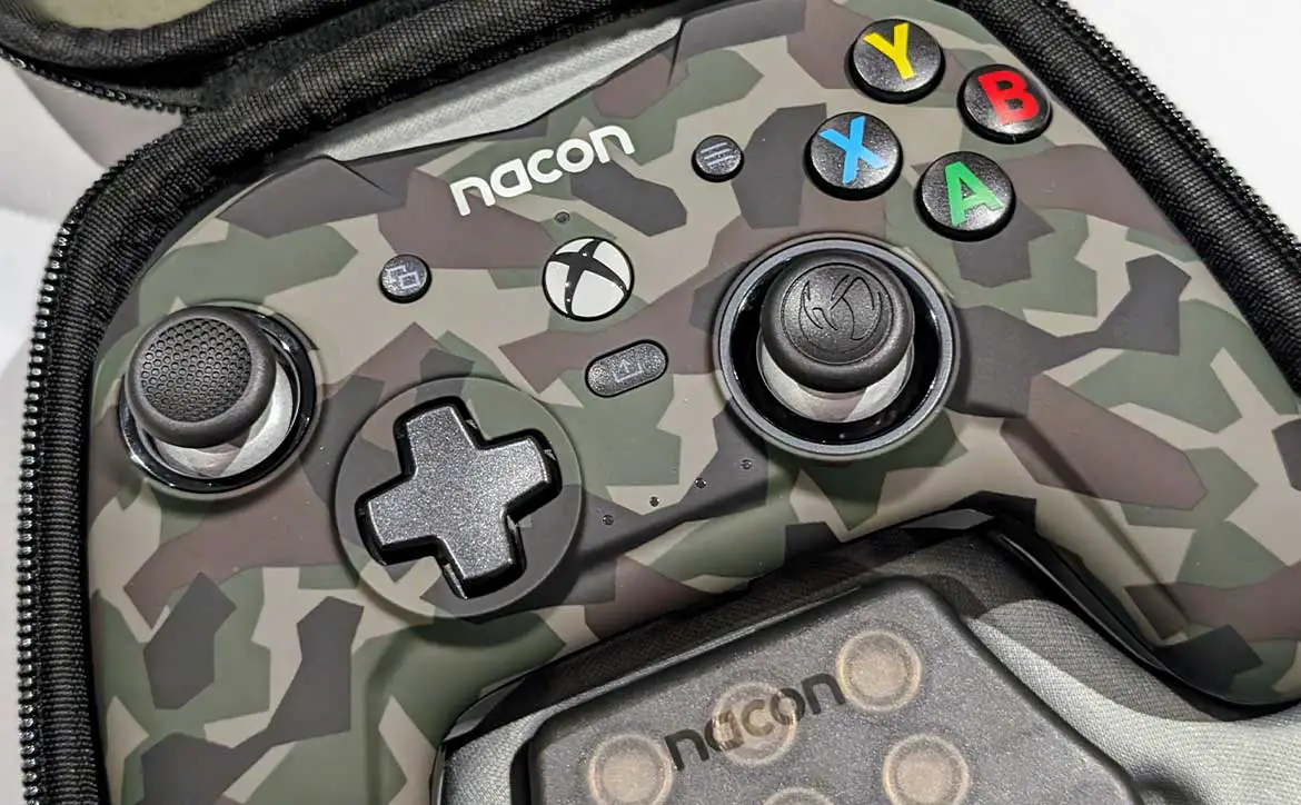 The NACON Revolution X Pro Camo Controller for Xbox/PC