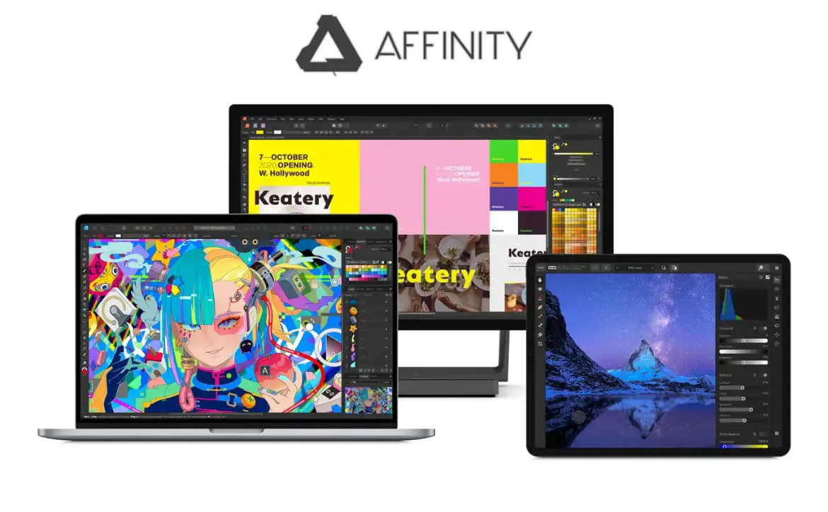 Affinity Photo, Designer, and Publisher is offering a free six-month sampling