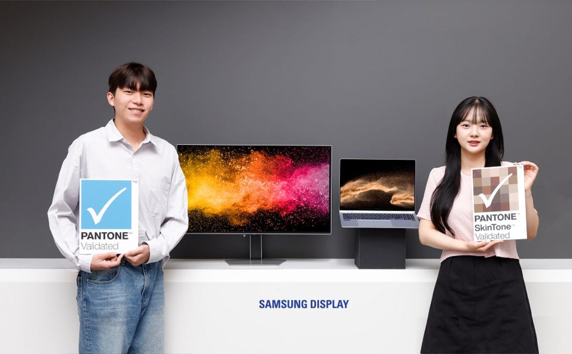 Samsung Display earns Pantone validation for monitor and laptop panels