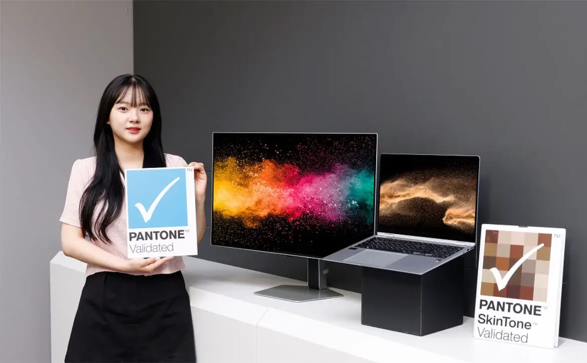 Samsung Display Earns Pantone Validation Monitor And Laptop