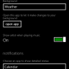 Windows Phone 8.1 Lock Screen Settings