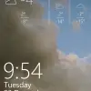 Windows Phone 8.1 Lock Screen With Weather App Background