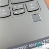 The fingerprint scanner on the Lenovo IdeaPad 730S ultrabook