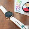 The Samsung Galaxy Watch Active in Rose Gold
