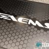 The front of the GAEMS Sentinel Pro has a sharp honeycomb pattern motif