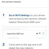 Go to Wi-Fi Settings screen in SAFE by Swann app