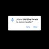You do need to all SAFE by Swann to record video and audio
