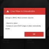 Live View is Unavailable screen in SAFE by Swann app