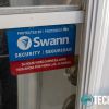Included Swann Security window cling
