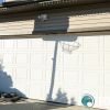 Swann Floodlight Security System installed above garage door