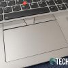 The trackpad on the Lenovo ThinkPad L390