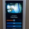 The Ring Video Doorbell footage as seen through the Brilliant Home Control