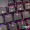 The Hexgears Venture mechanical keyboard saves up to four different Bluetooth connections which can be easily toggled via FN + number keys