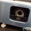 The 4K UHD lens opening on the BenQ TK850 Sports Projector