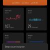 Huawei Health Android app step count source screen