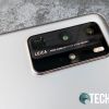 The Ultra Vision Leica Quad Camera on the back of the Huawei P40 Pro smartphone