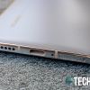 The USB Type-C port on the bottom of the Huawei P40 Pro smartphone