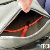 The top front pouch on the Lenovo Eco Pro 15.6" Backpack