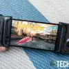 The Razer Phone 2 fits in the Razer Kishi with free custom grip inserts