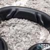 The JBL Quantum ONE gaming headset headband is nicely padded underneath