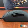 Left side of the ROCCAT Kain 120 AIMO gaming mouse