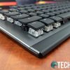 The ROCCAT Vulcan 120 AIMO mechanical gaming keyboard is thin and sleek looking