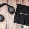 The Audeze Mobius headset and included carrying pouch
