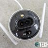 The front face on the EZVIZ C3X Outdoor Smart Wi-Fi Camera