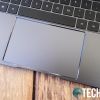 The large touchpad on the Huawei MateBook X Pro laptop