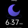 Example Sleep tracking screenshot from the OPPO Watch 46mm (Wi-Fi)