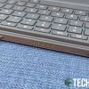 The pogo connectors on the bottom edge of the detachable keyboard included with the Lenovo Chromebook Duet 2-in-1