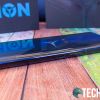 The left side of the Lenovo Legion Phone Dual gaming smartphone