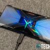The Lenovo Legion Phone Duel gaming smartphone can be charged with two USB-C cables at once
