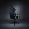 The Razer Iskur Gaming Chair three-quarter back view