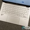The keyboard on the ASUS Chromebook Flip C436FA 2-in-1 laptop